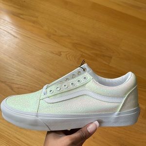 Old Skool UV Glitter Vans (Never Worn)